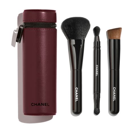 chanel les pinceaux brush set|chanel tools and brushes.